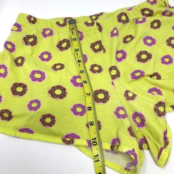 Target Xhilaration Sleep Shorts Sprinkle Donut Print Size Medium Lime Green B7 - Picture 6 of 6